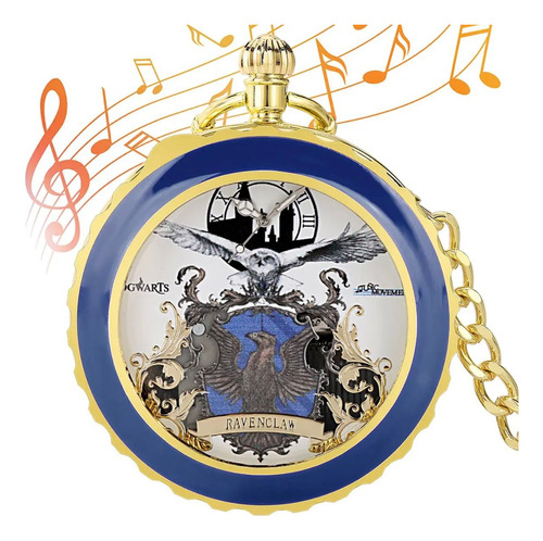 1 Reloj De Bolsillo Harry Potter Con Caja Musical Vintage