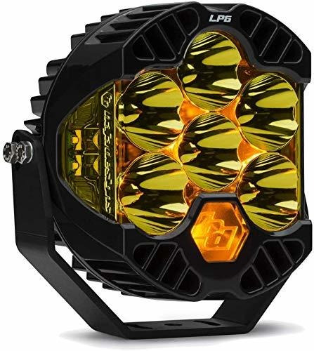 Baja Designs Lp6 Pro Led Spot Amber Black Atv Utv Para Jeep