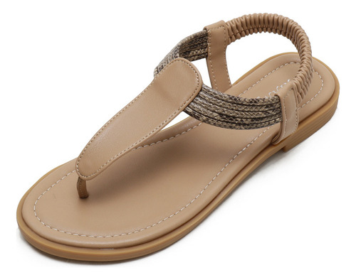 Sandalias Con Los Dedos De Los Pies Retro Para Mujeres