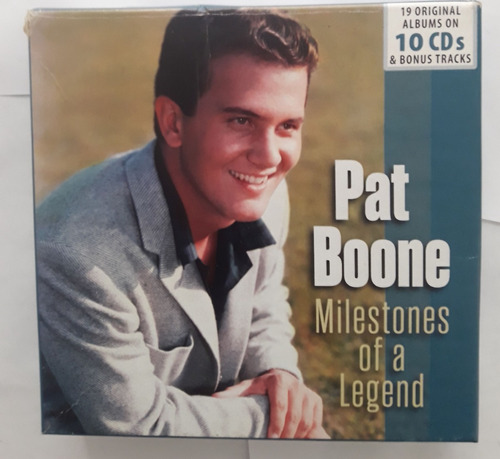 Box 10x Cd (nm) Pat Boone Milestones Of A Legend Ed De 2015