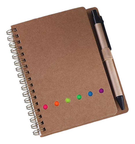 3 X 2x Cuaderno De Viaje Portátil Con Pegatina 3 Piezas