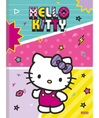 Kit 4 Cuadernos Hello Kitty Brochurón + 1 Dibujo Hello Kitty