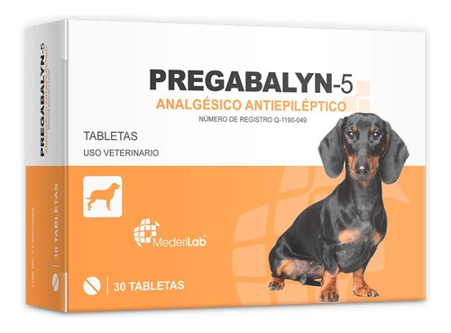 Suplemento Perros Pre-gabalyn 5, 30 Tabs
