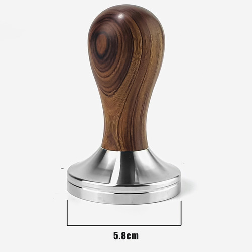 Tamper De Cafe A Presion 5.8cm Circular Acero Inoxidable