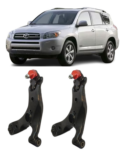 Kit X2 Parrilla Suspensión Toyota Rav4 Año 2017