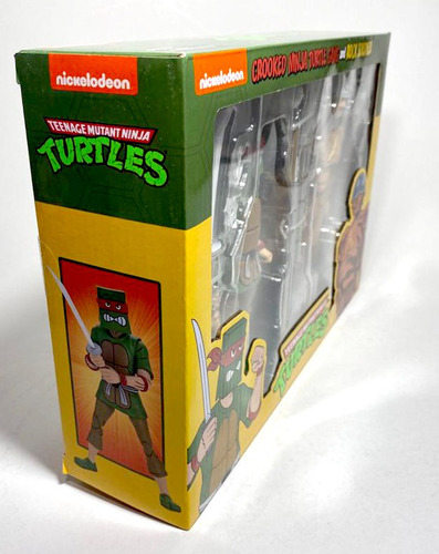 Tmnt Crooked Ninja Turtle Gang Y Rock Soldier Neca Rct (Usado)