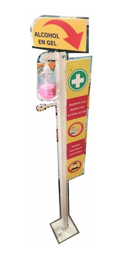 Dispenser De Alcohol En Gel Con Pedal