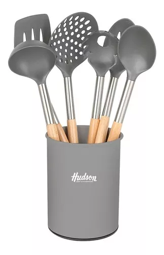 Set Utensilios Cocina Madera