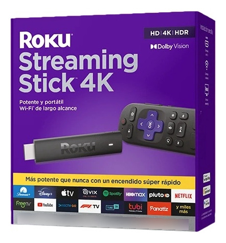 Roku Streaming Stick 4k Tv Box Somos Tienda