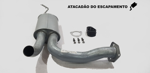 Escapamento Traseiro Original Fusca Itamar 1600 1993 A 1996