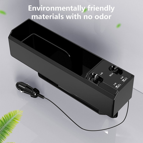- Caja De Almacenamiento Con Hendidura For Asiento De Coche