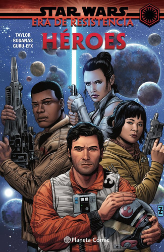 Star Wars Era De La Resistencia: Heroes (tomo), De Aa. Vv.. Editorial Planeta Comic, Tapa Dura En Español