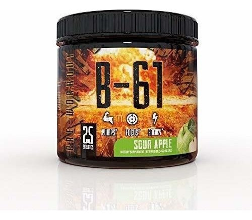 B-61 Pre Workout Powder - Gym Energy - Muscle Pumps & Extrem