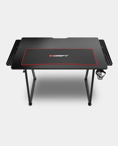 Imagen 2 de 3 de Mesa Gamer, Drift Dz75, 113x60x75cm, Patas Ajustables