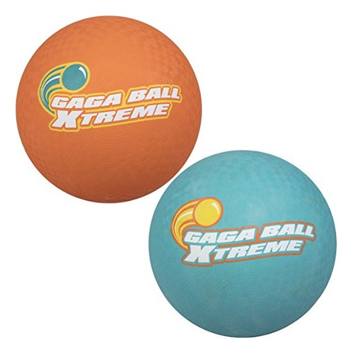 Zona De Juegos Gaga Bolas 2pk (8,5 Pulgadas) - Goma Resisten