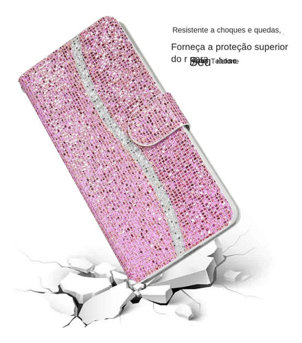 Funda De Teléfono Para Samsung A16, A15, A35, A55, A14, A24, A34, A54, A13, A23, A12, A22, A32, Bling, A Cuadros, Con Forma De Diamante, Con Tapa Tipo