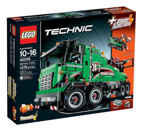 Lego Technic 42008 - Caminhão-reboque - P.