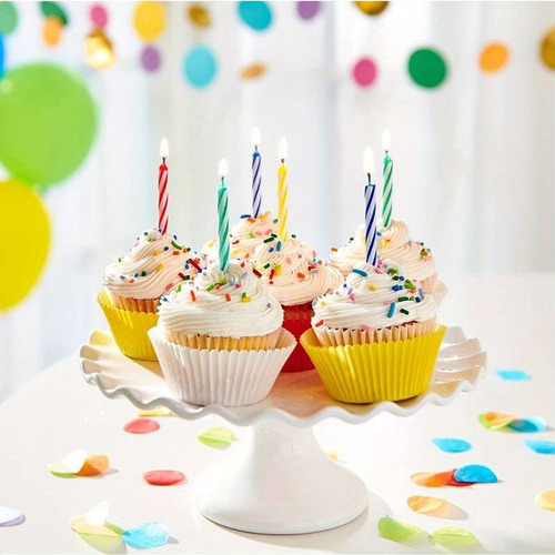 Velas Magicas 24 Piezas Para Cumpleaños