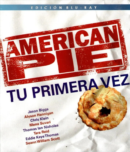 American Pie Tu Primera Vez ( American Pie ) 1999 Bluray