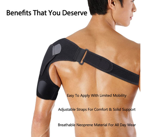 Hombreras Deportivas, Hombreras Ajustables Transpirables