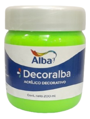 Acrilico Decorativo Alba 200 Ml Decoralba - Deacero