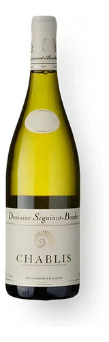 Vinho Frances Domaine Séguinot Bordet Chablis 750ml