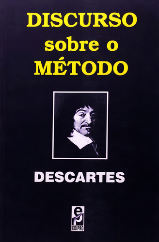 Discurso Sobre O Método, De René Descartes. Editora Edipro Em Português