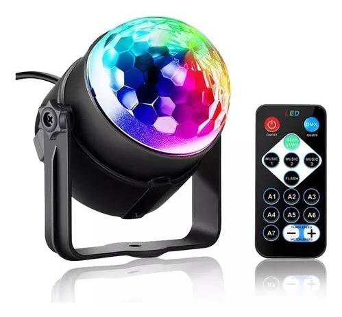 Lampara Led Party Light De Colores Disco Ball Multicolores