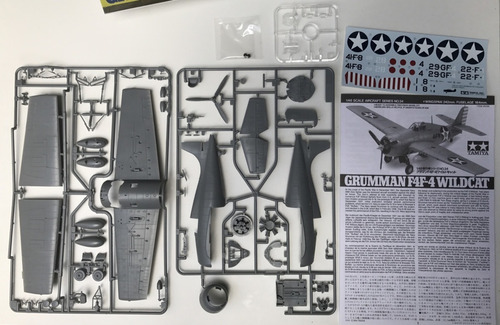 Avion Grumman F4f-4 Wildcat Tamiya Scala 1:48 Es Un Armable