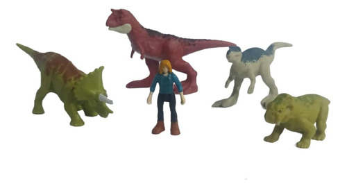Dinosaurios Juguetes Paquete Set 5 Piezas Nuevos