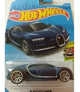 Hot Wheels Bugatti Chiron Exotics Deportivo Carro De Lujo