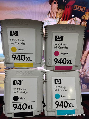 Cartucho Tinta Plotter Hp 940xl Magenta C4908a Caracas Vacio