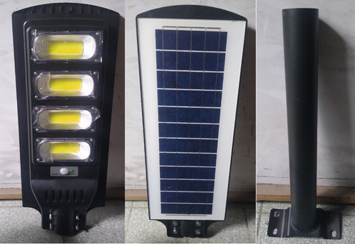 Luminaria Pastoral Solar Led 120w Sensor Movimiento Antluvia