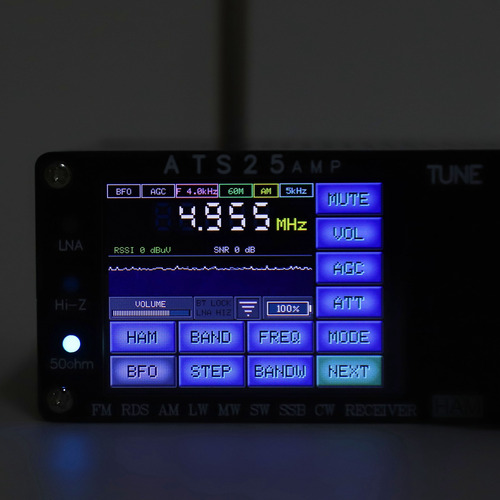 Receptor De Banda Completa Dsp Ats25amp Rds Radio Frequency