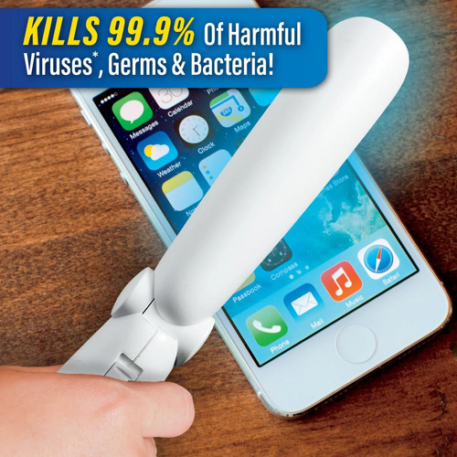 Lampara Portatil Ultraviolet Uv Sanitizante Bacterias Virus