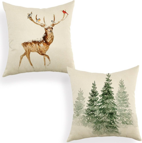 Funda De Cojín De Reno Para Árbol De Navidad Ogiselestyle, 1