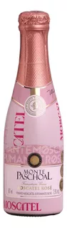 Mini Espumante Monte Paschoal Vinho Moscatel Rose 187ml Baby