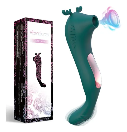 Vibrador Con Succionador De Clítoris Y Estimulador Punto G