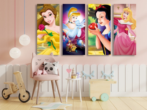 12 Cuadros En Canva Princesas Disney