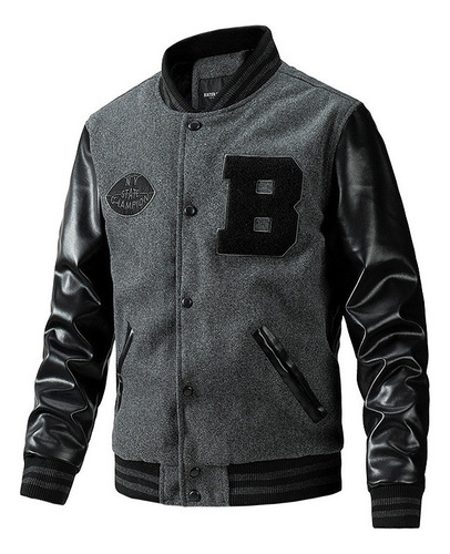 Chaqueta De Béisbol Para Hombre Otoño E Invierno