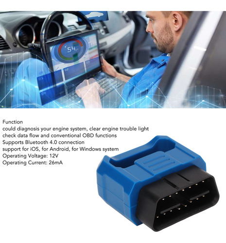 Lector De Fallas Inalámbrico Obd2 Diagnostic Scan Tools 4.0