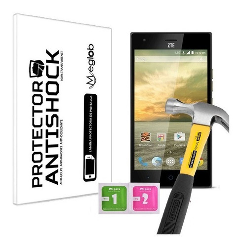 Protector De Pantalla Antishock Zte Warp Elite