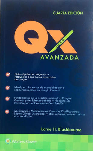 Qx Avanzada 4a Libro Original, Y !!