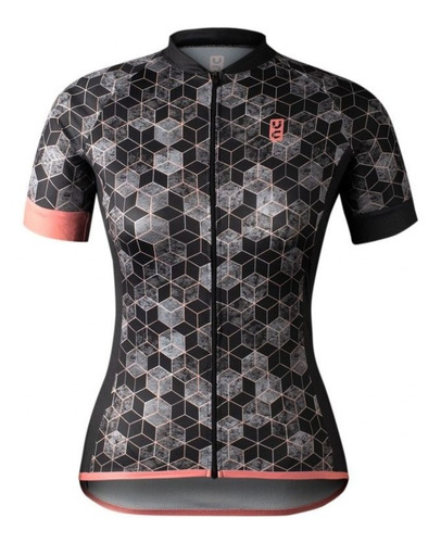 Camisa De Ciclismo Ultracore New Abstract Feminina