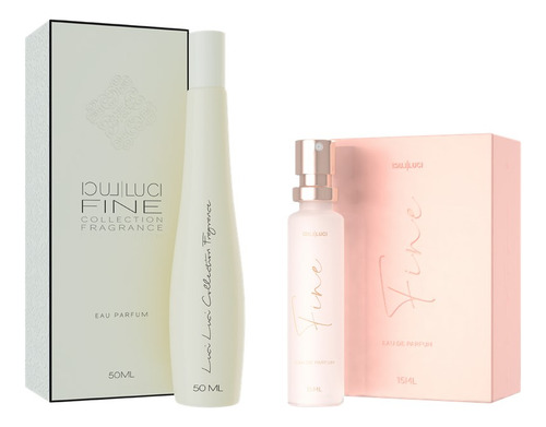 Kit Perfume F73 Luci Luci 50ml / 15ml - Âmbar Floral