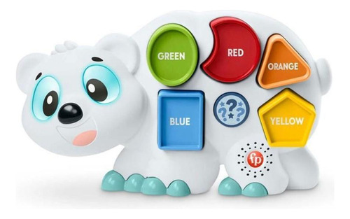 Fisher Price Urso Polar Linkimals Mattel Cor Verde