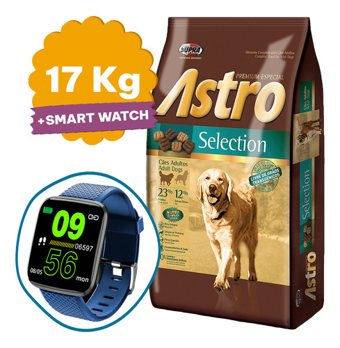 Alimento Adulto Astro Selection 17 Kg + Regalo + Envío