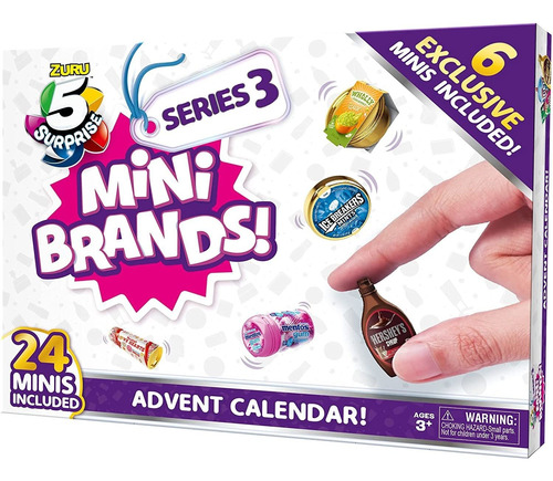 5 Surprise Mini Brands Serie 3 Edición Limitada 24 Surpri...