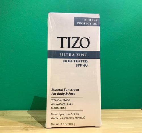 Tizo Ultra Zinc Protector Mineral 100g Rostro Y Cuerpo