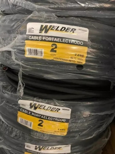 30 M. Cable Portaelectrodo Welder 2 Awg